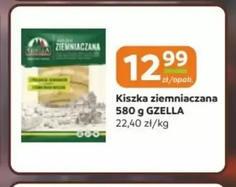 Kiszka ziemniaczana Gzella promocja w Gama