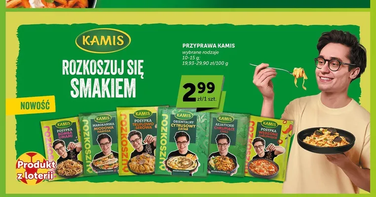 Przyprawa Kamis Azjatyckie Chrupiące Chili promocja w ABC