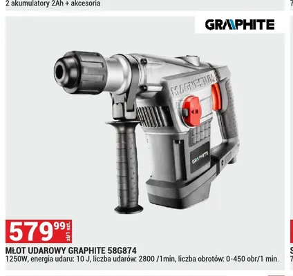 Młot udarowy Graphite promocja w Merkury Market