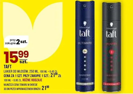 Lakier do włosów promocja w Drogerie Natura