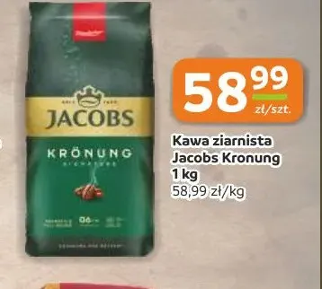 Kawa ziarnista Jacobs Kronung promocja w Gama