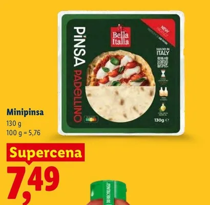 Minipinsa Bella Italia promocja w Lidl