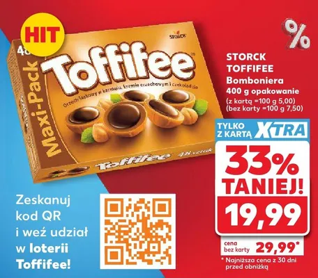 Bomboniera Toffifee Maxi-Pack promocja w Kaufland