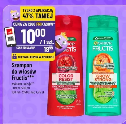 Szampon do włosów Fructis promocja w POLOmarket