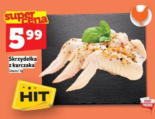 Skrzydełka z kurczaka promocja w TOPAZ
