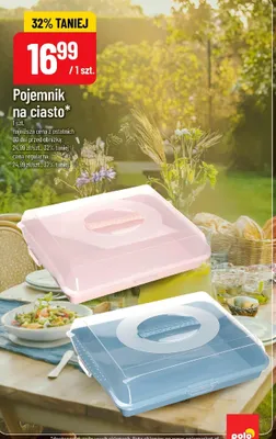 Pojemnik na ciasto promocja w POLOmarket
