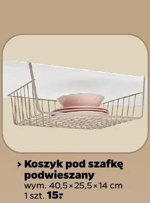 Koszyk pod szafkę podwieszany promocja w Netto