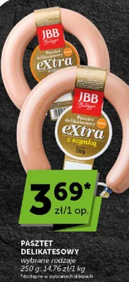Pasztet delikatesowy extra z szynką promocja w Euro Sklep