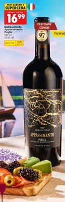 Wino czerwone półwytrawne Badia al Colle Appassimento Puglia promocja w Biedronka