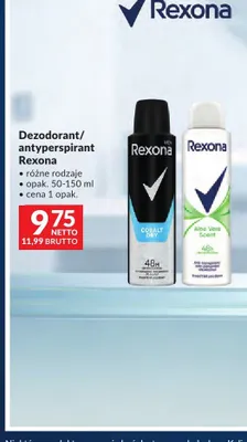 Dezodorant antyperspirant Rexona Men Cobalt Dry promocja w Makro