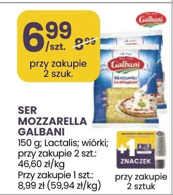 Ser mozzarella Galbani promocja w Stokrotka