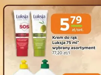 Krem do rąk Luksja promocja w Gama
