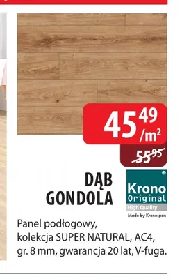 Panel podłogowy Dąb Gondola Krono Original promocja w Dobre Dla Domu