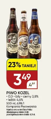 Piwo Kozel Bily promocja w Chata Polska