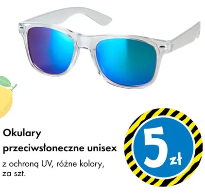 Okulary przeciwsłoneczne unisex TEDi promocja w Tedi