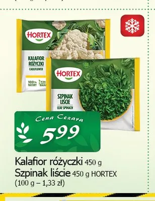 Kalafior różyczki Hortex promocja w CEZAR Delikatesy