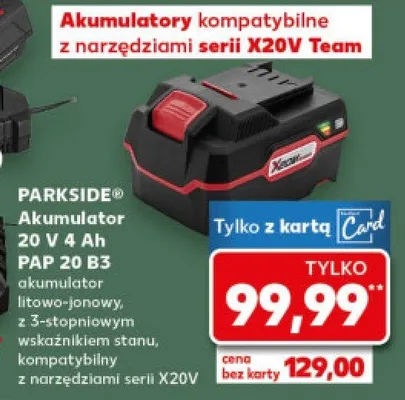 Akumulator 20 V 4 Ah PAP 20 B3 promocja w Kaufland