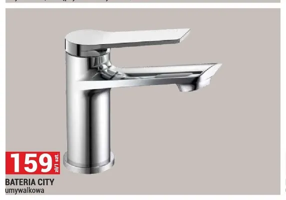 Bateria umywalkowa Rea City promocja w Merkury Market