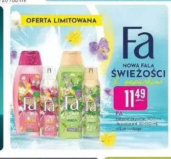 Żel pod prysznic Fa promocja w Drogerie Jasmin