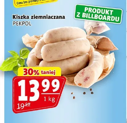 Kiszka ziemniaczana Pekpol promocja w Prim Market