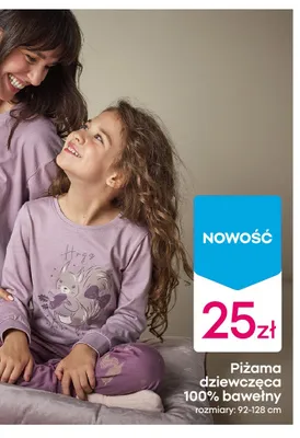 Piżama dziewczęca promocja w Pepco