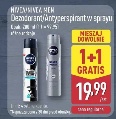 Dezodorant/Antyperspirant w sprayu Nivea promocja w Aldi