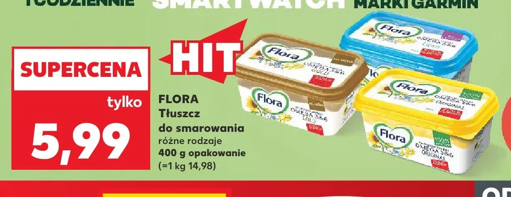 Tłuszcz do smarowania Flora Gold promocja w Kaufland