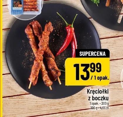 Kręciołki z boczku promocja w POLOmarket