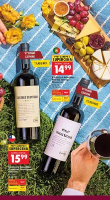 Wino Exclusive Selection Merlot Touriga Nacional promocja w Biedronka