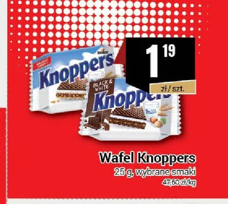Wafel Knoppers promocja w Premium Nasz Sklep