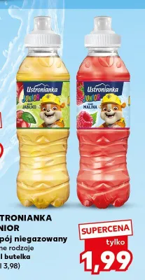 Napój niegazowany Ustronianka Junior jabłko promocja w Kaufland