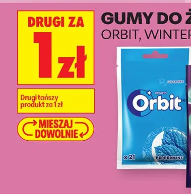 Gumy do żucia promocja w Biedronka