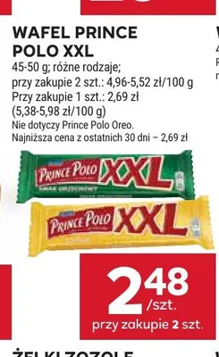 Wafel Prince Polo XXL Orzechowy promocja w Stokrotka