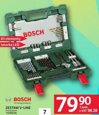 Zestaw V-Line Bosch 109836 promocja w Selgros
