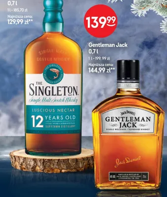 Whisky Gentleman Jack 0,7l promocja w Żabka