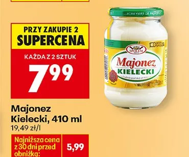 Majonez Kielecki promocja w Biedronka