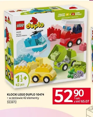 Klocki LEGO DUPLO 10474 promocja w Selgros