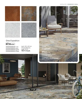 Płytki Expedition grys promocja w Castorama