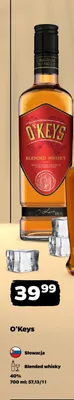 Whisky O'Keys Blended promocja w Netto