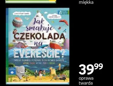 Książka Jak smakuje czekolada na Evereście? oprawa twarda promocja w Empik