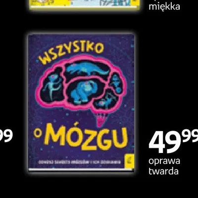 Książka Wszystko o mózgu promocja w Empik