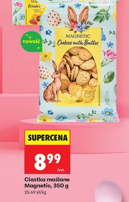 Ciastka maślane  promocja w Biedronka