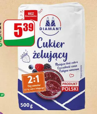 Cukier żelujący Diamant 2:1 promocja w Dino
