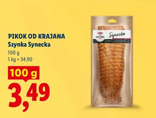 Szynka Synecka promocja w Lidl