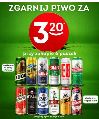 Piwo Piast Wrocławski promocja w Żabka