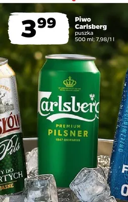 Piwo Carlsberg Premium Pilsner promocja w Netto
