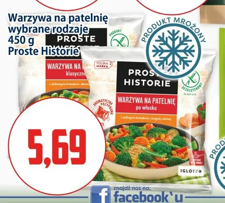 Warzywa na patelnię po włosku Proste Historie promocja w Kupiec