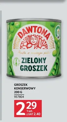 Groszek konserwowy Dawtona promocja w Selgros
