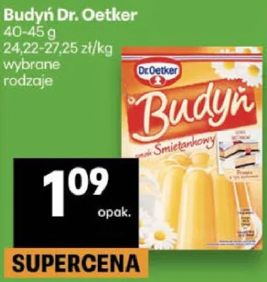 Budyń Dr. Oetker promocja w Delikatesy Centrum