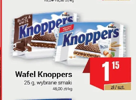 Wafel Knoppers klasyczny promocja w Premium Nasz Sklep